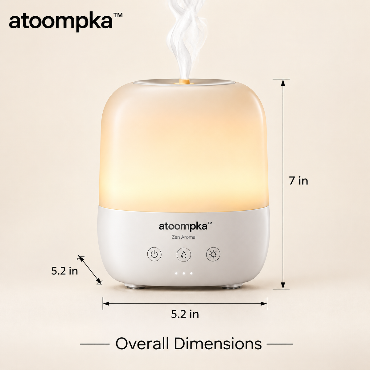 atoompka™ Zen Aroma Workspace Diffuser