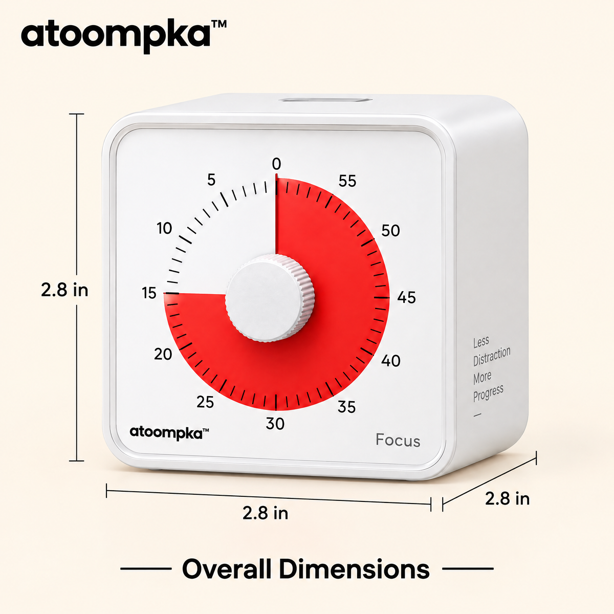 atoompka™ Focus Timer Cube