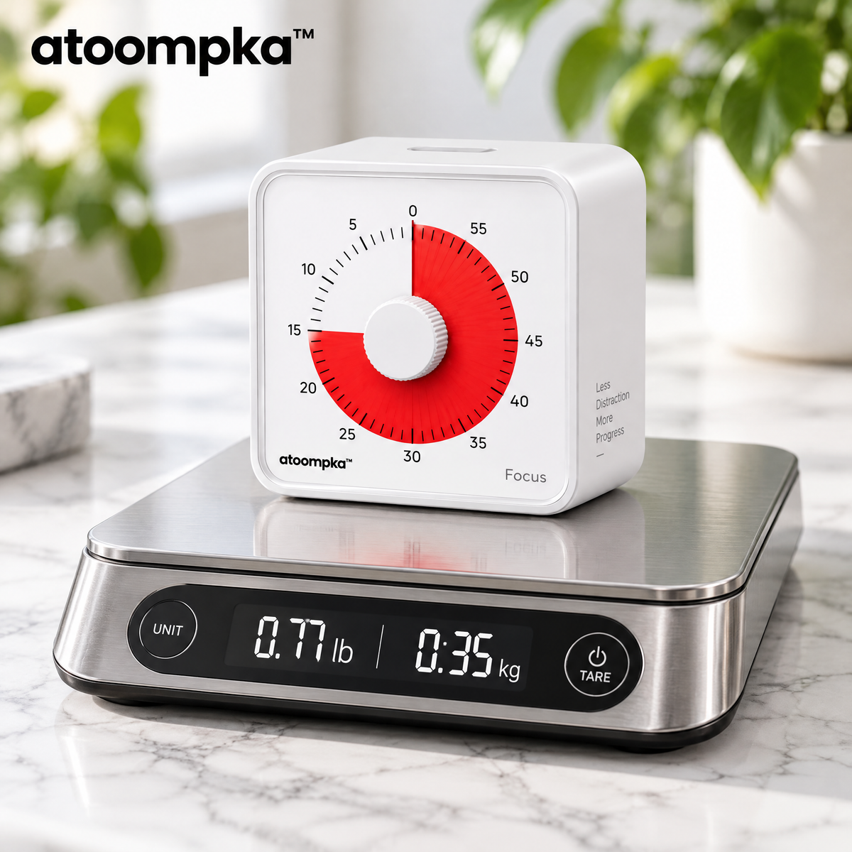 atoompka™ Focus Timer Cube